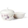 Lenox Butterfly Meadow 2-Piece Latte Mug Set, 1.70 LB, Multi(Stackable Bowls  Set of 3)