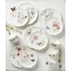 Lenox Butterfly Meadow Flutter Porcelain Mugs, Set of 4, Multicolor(12-Piece Dinnerware Set)