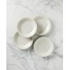 Lenox French Perle Groove 2-Piece Latte Mug Set, 2.30 LB, White(Dinner Plates  Set of 4)