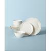 Lenox Oyster Bay 4Pc Mugs, 2.75, White(12-Piece Dinnerware Set)