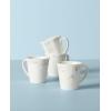 Lenox Oyster Bay 4Pc Mugs, 2.75, White(Mugs  Set of 4)