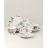 Lenox Sprig & Vine Teapot, 2.00 LB, Multi(12-Piece Dinnerware Set)