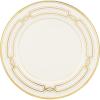Lenox 140104040 Eternal Saucer, 1 Piece, Porcelain, 6″ x 6″, Service for 1, Porcelain(Accent Plate  50th Anniversary)