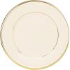Lenox 140104040 Eternal Saucer, 1 Piece, Porcelain, 6″ x 6″, Service for 1, Porcelain(Salad/Dessert Plate)