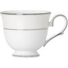 Lenox 806503 Opal Innocence Stripe Teacup, 6 oz(Tea Cup)