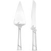 Lenox 812615 True Love Cake Knife & Server, Metallic
