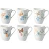 Lenox 892798 Butterfly Meadow 6-Piece Mug Set