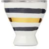 Lenox 895898 Blue Bay Ikat Pattern Stainless Steel Cocktail Tumbler(Stripes)
