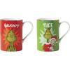 Lenox 897086 Merry Grinchmas Naughty & Nice Mug Set