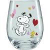 Lenox 897219 Snoopy Valentines Day Mugs, Set of 4, Assorted(Tumblers  Set of 4)