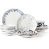 Lenox Blue Bay 12-Piece Dinnerware Set