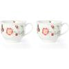 Lenox Butterfly Meadow 2-Piece Latte Mug Set, 1.70 LB, Multi(Latte Mugs  Set of 2)
