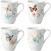Lenox Butterfly Meadow 4-Piece Mug Set, 2.44, Multi