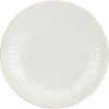 Lenox French Perle Groove 2-Piece Latte Mug Set, 2.30 LB, White(Accent Plate)