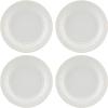 Lenox French Perle Groove 2-Piece Latte Mug Set, 2.30 LB, White(Dessert Plates  Set of 4)