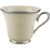 Lenox Solitaire Teacup, Cup, ivory/platinum(Tea Cup)
