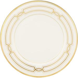 Lenox 140104040 Eternal Saucer, 1 Piece, Porcelain, 6″ x 6″, Service for 1, Porcelain(Accent Plate  50th Anniversary)