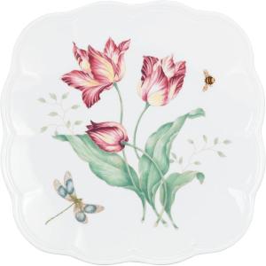 Lenox 808071 Butterfly Meadow Espresso Cup And Saucer(Square Accent Plate)