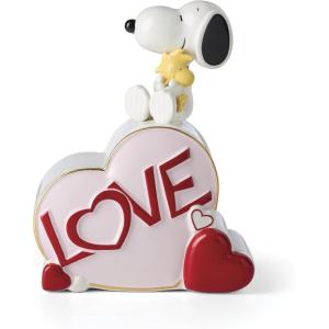 Lenox 897219 Snoopy Valentines Day Mugs, Set of 4, Assorted(Candy Jar)