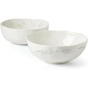 Lenox Oyster Bay 4Pc Mugs, 2.75, White(Nesting Bowls  Set of 2)
