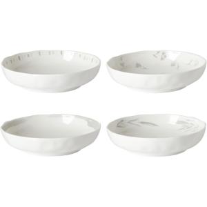 Lenox Oyster Bay 4Pc Mugs, 2.75, White(Pasta Bowls  Set of 4)