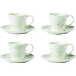 Lenox Oyster Bay 8Pc Espresso Cup & Saucer Set, 2.30 LB, White(Espresso Cup & Saucer Set)