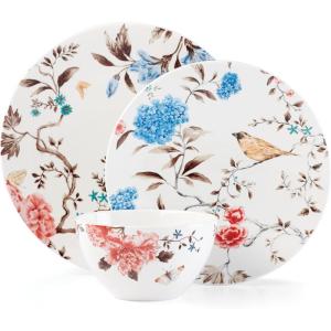 Lenox Sprig & Vine Teapot, 2.00 LB, Multi(12-Piece Dinnerware Set)