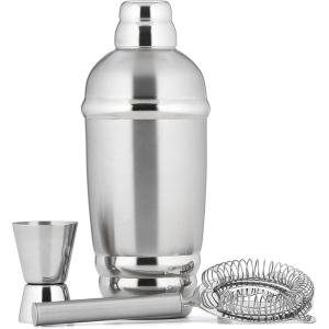 Lenox Tuscany Classics Stainless-Steel Shaker Set(Shaker with Strainer/Jig)