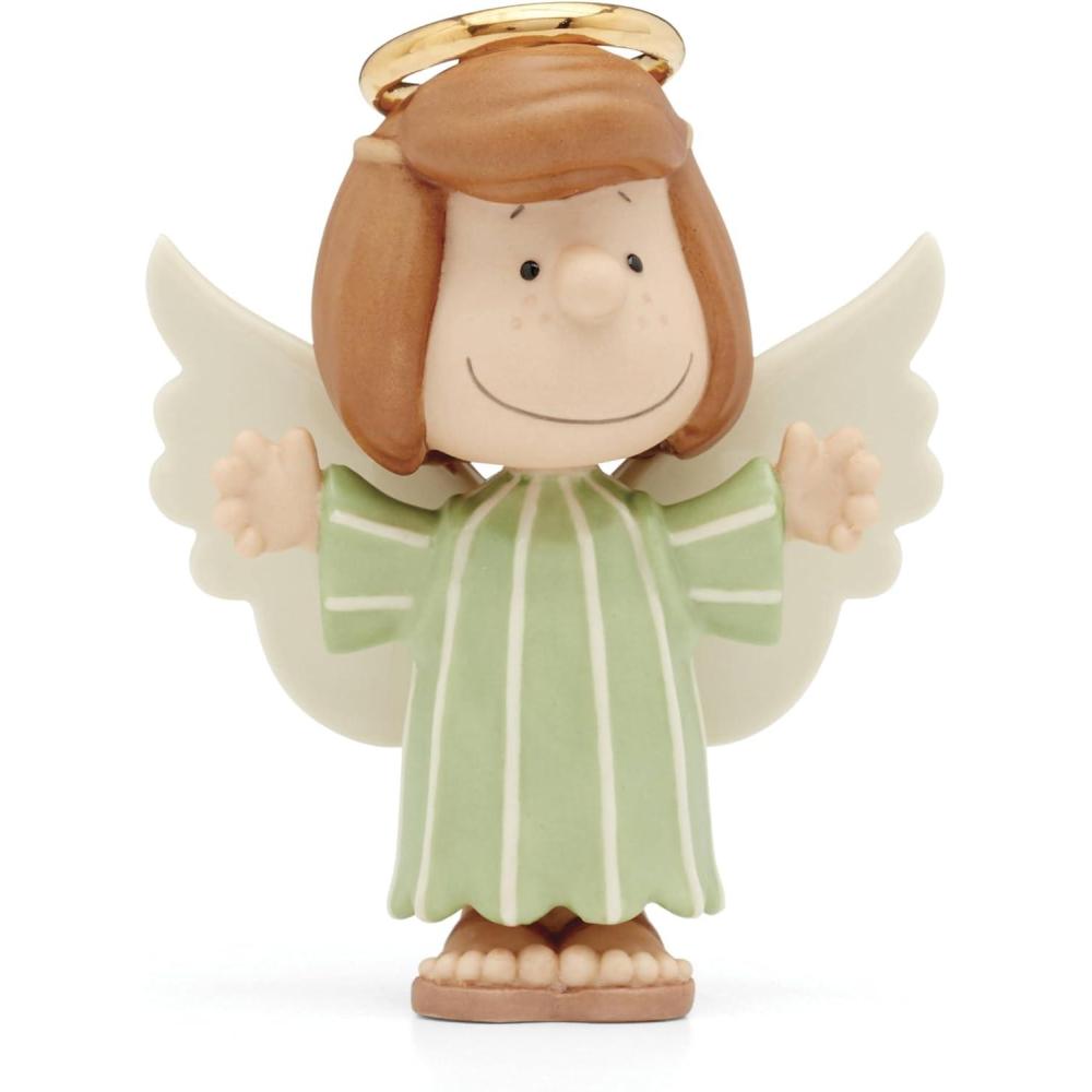 imageLenox 895924 Peanuts Christmas Pageant Peppermint Patty Angel Figurine
