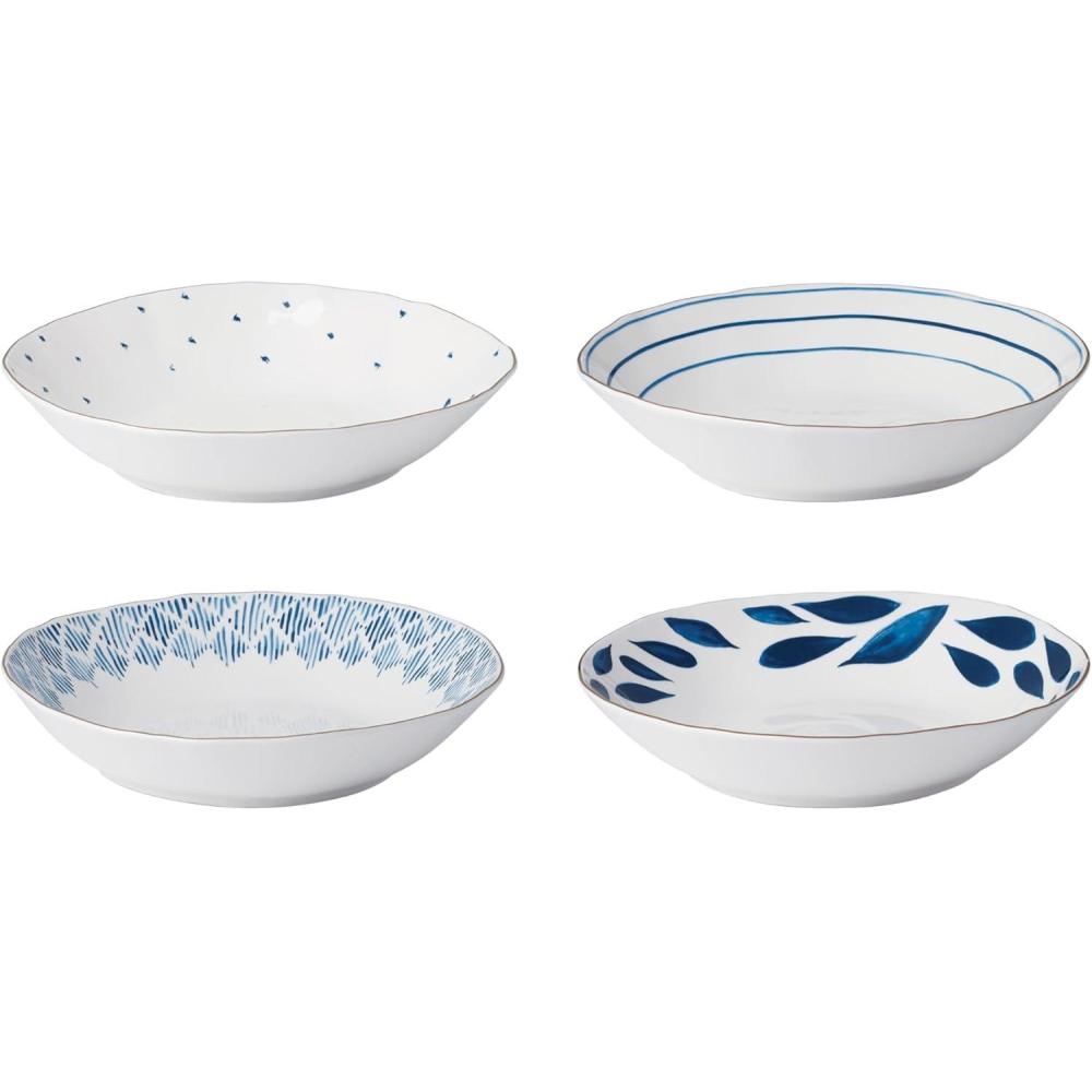 imageLenox 897257 Blue Bay Dinner Bowls Set of 4 Assorted