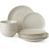 Lenox, White Bay Colors 4Pc All-Purpose Bowls, 3.75 LB(Gray)