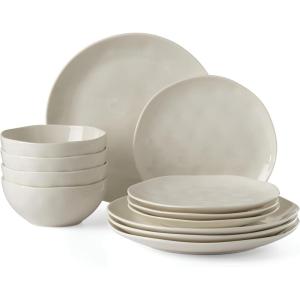 Lenox, White Bay Colors 4Pc All-Purpose Bowls, 3.75 LB(Gray)