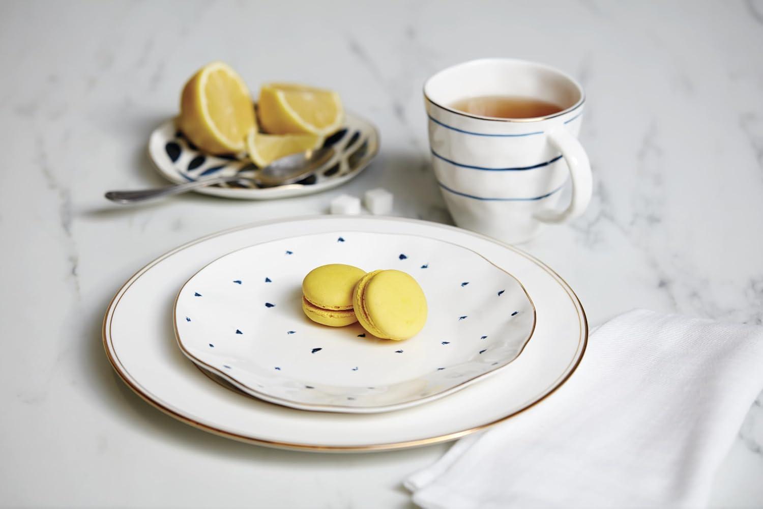 imageLenox Blue Bay 4Piece Dessert Plate Set 405 LB