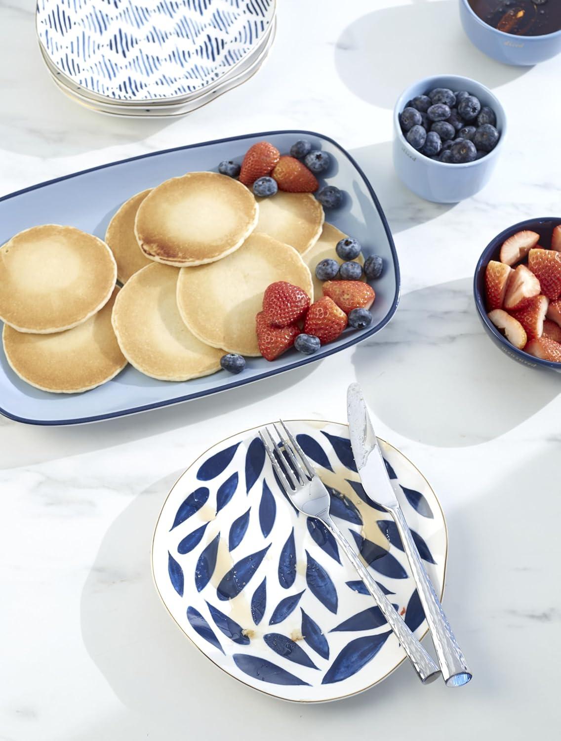 imageLenox Blue Bay 4Piece Dessert Plate Set 405 LB
