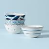 Lenox Blue Bay 4-Piece Dessert Bowl Set, 2.00 LB