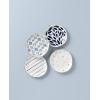 Lenox Blue Bay 4-Piece Tidbit Plate Set, 2.10 LB