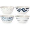 Lenox Blue Bay 4-Piece Dessert Bowl Set, 2.00 LB