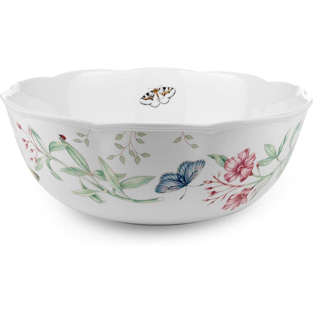imageLenox Butterfly Meadow Serving Bowl  white body