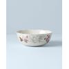 Lenox Butterfly Meadow Serving Bowl , white body –