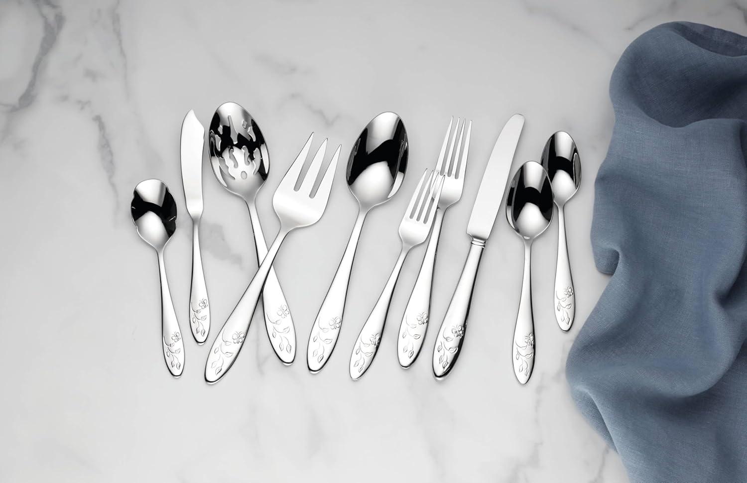 imageButterfly Meadow 6Piece Block Set65Piece Flatwate Set