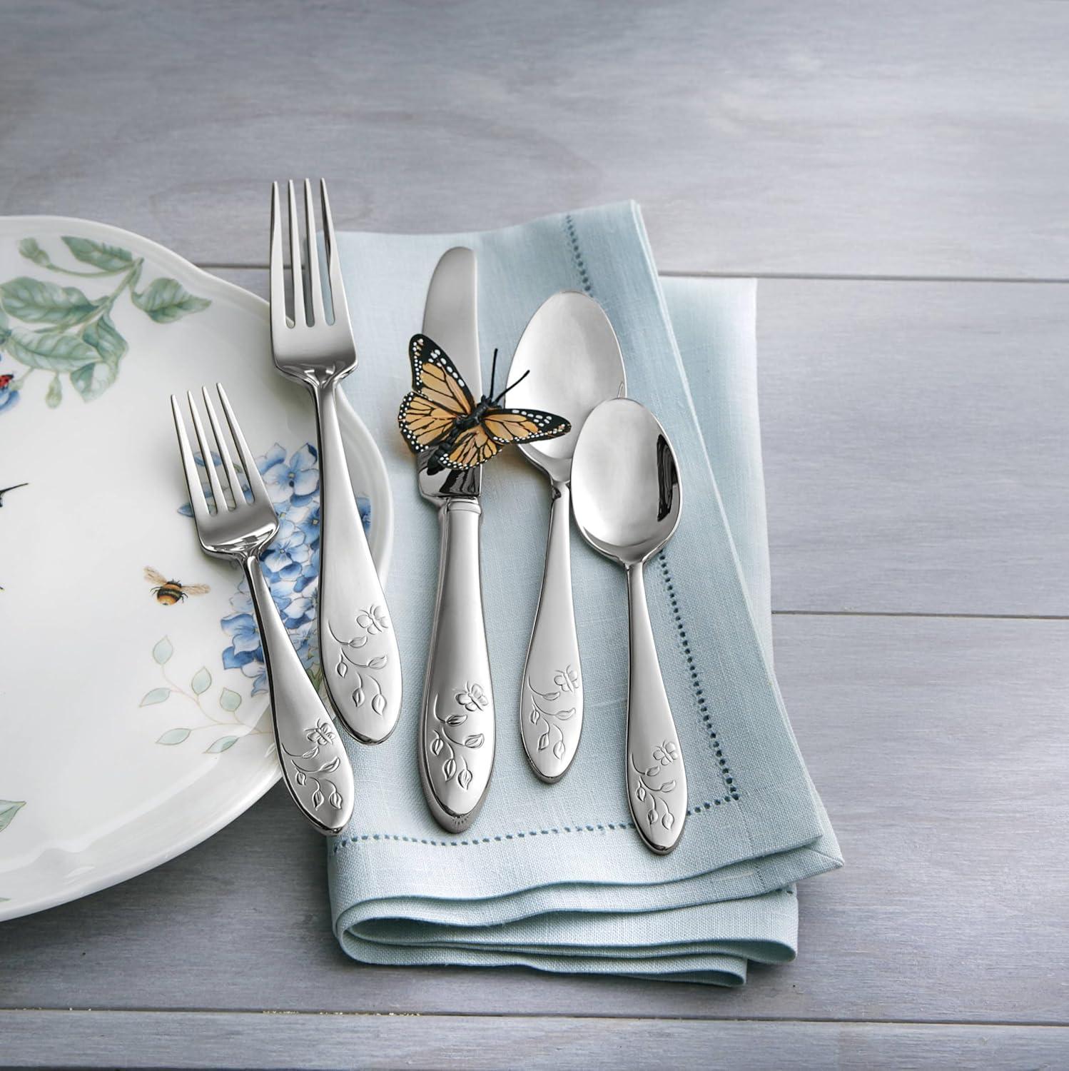 imageButterfly Meadow 6Piece Block Set65Piece Flatwate Set