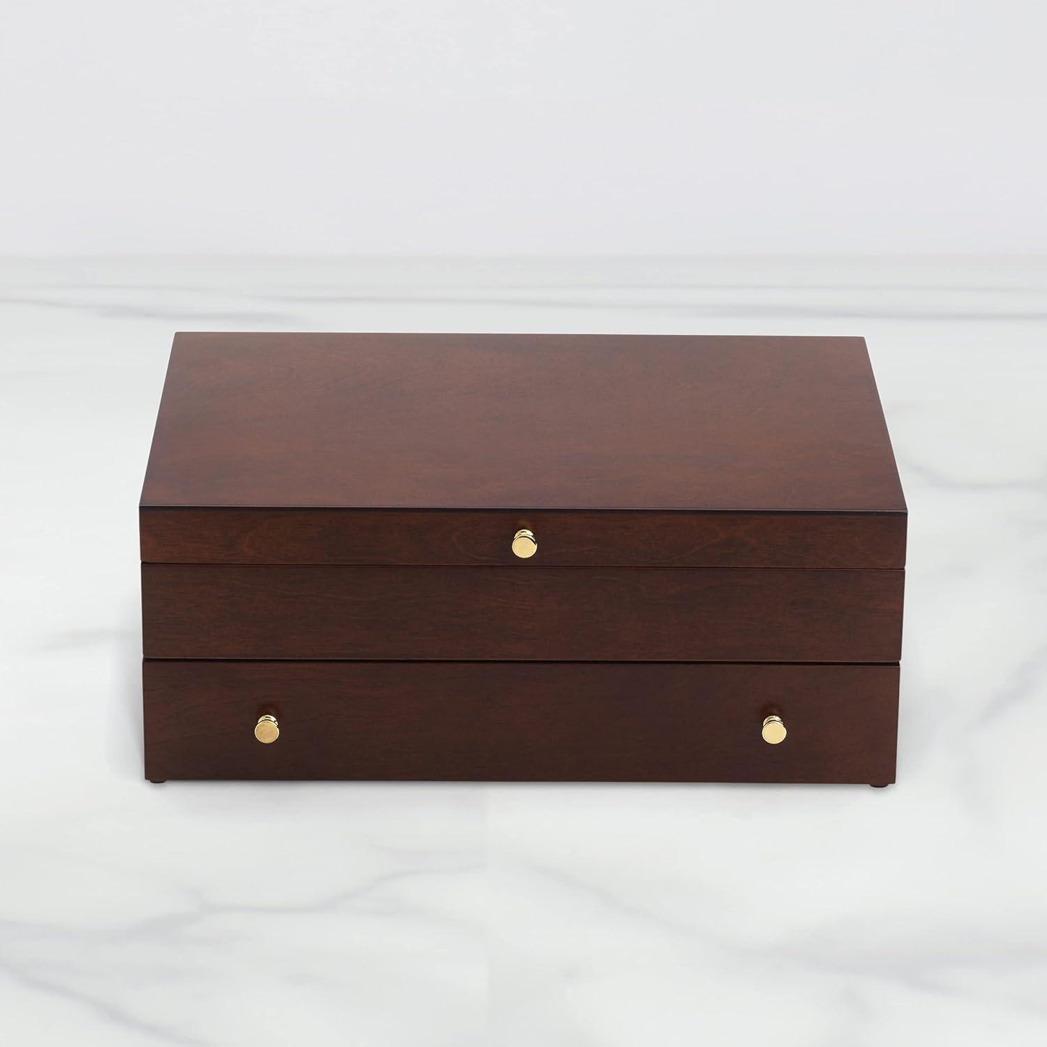 imageLenox 893826 Mahogany Flatware Chest 88Mahogany