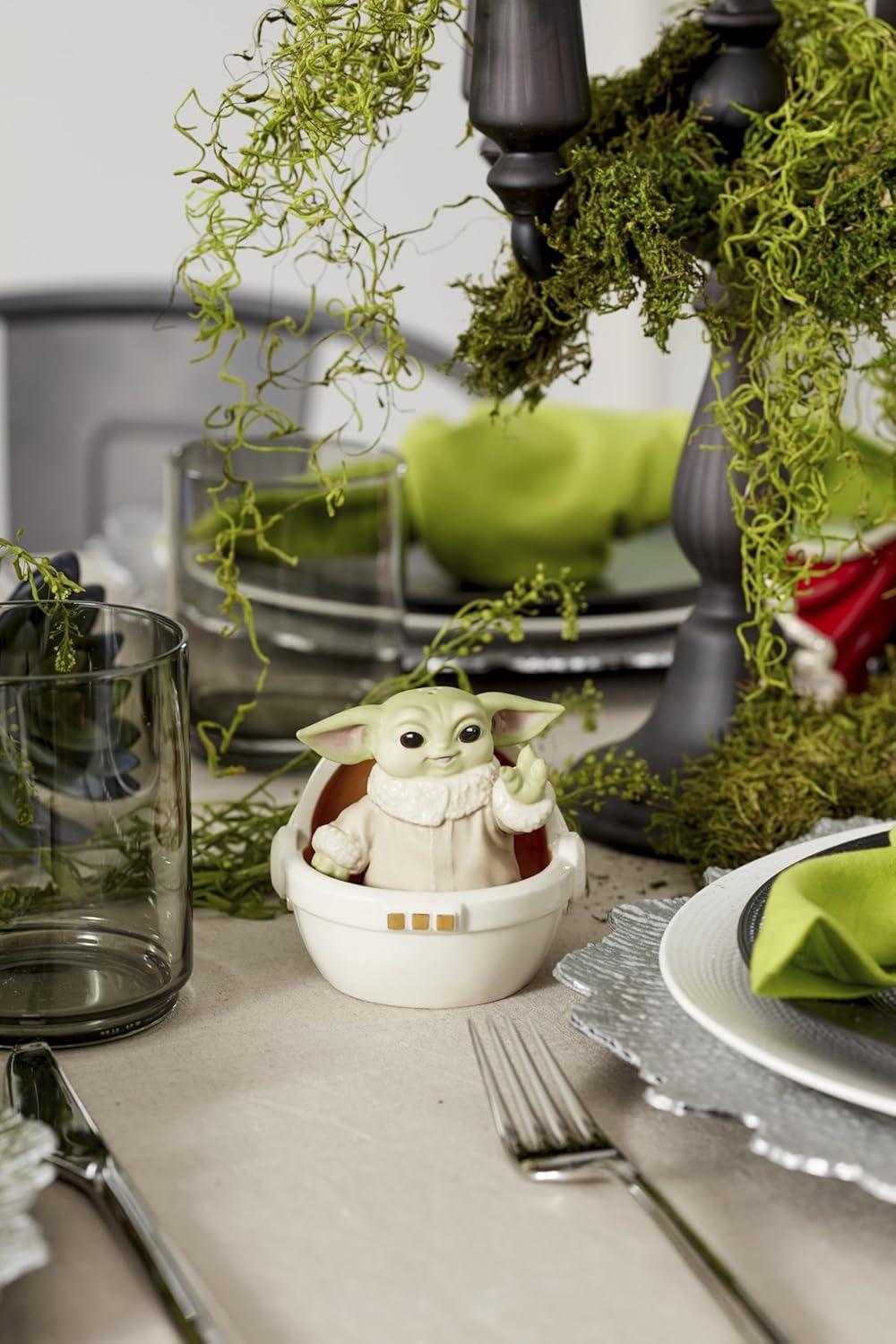 imageLenox 896106 Grogu Figural Cookie JarSalt Pepper Set