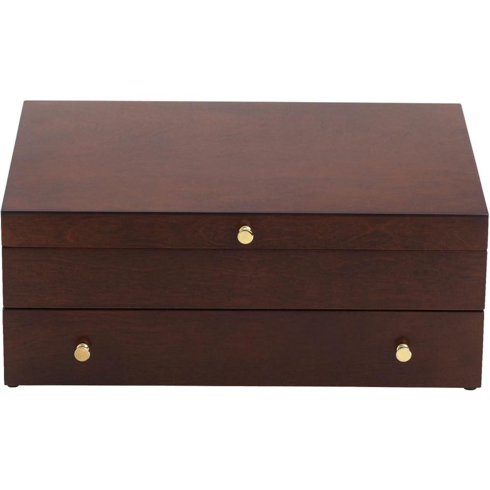 imageLenox 893826 Mahogany Flatware Chest 88Mahogany