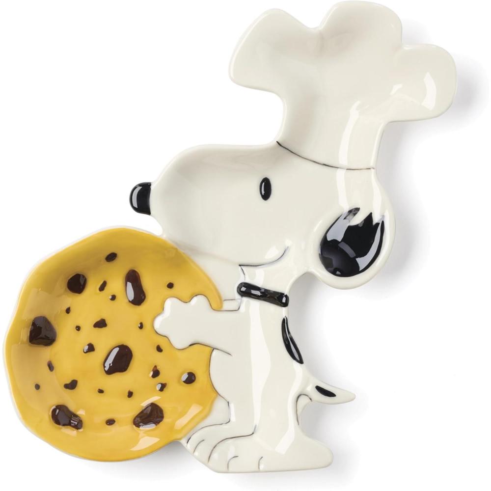 imageLenox 897681 Chef Snoopy Figural Utensil Crock 4Piece SetCandy Dish