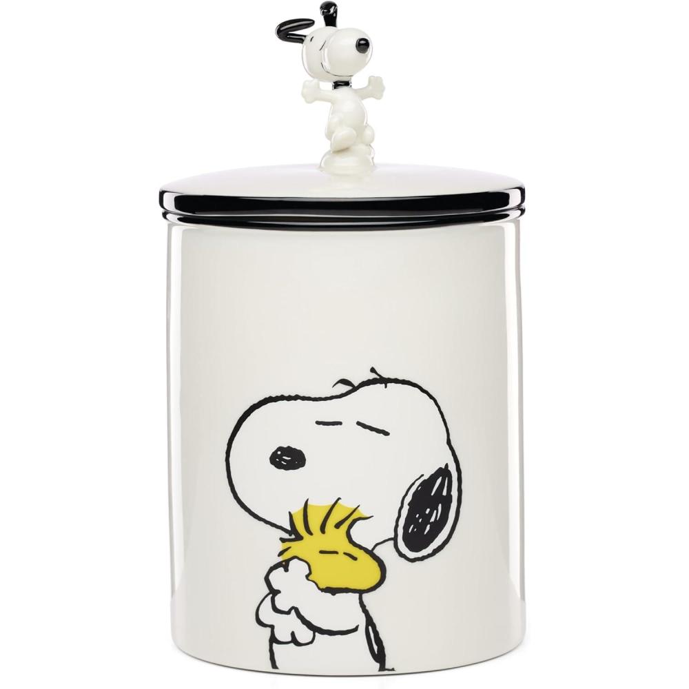 imageLenox 897681 Chef Snoopy Figural Utensil Crock 4Piece SetSmall Canister