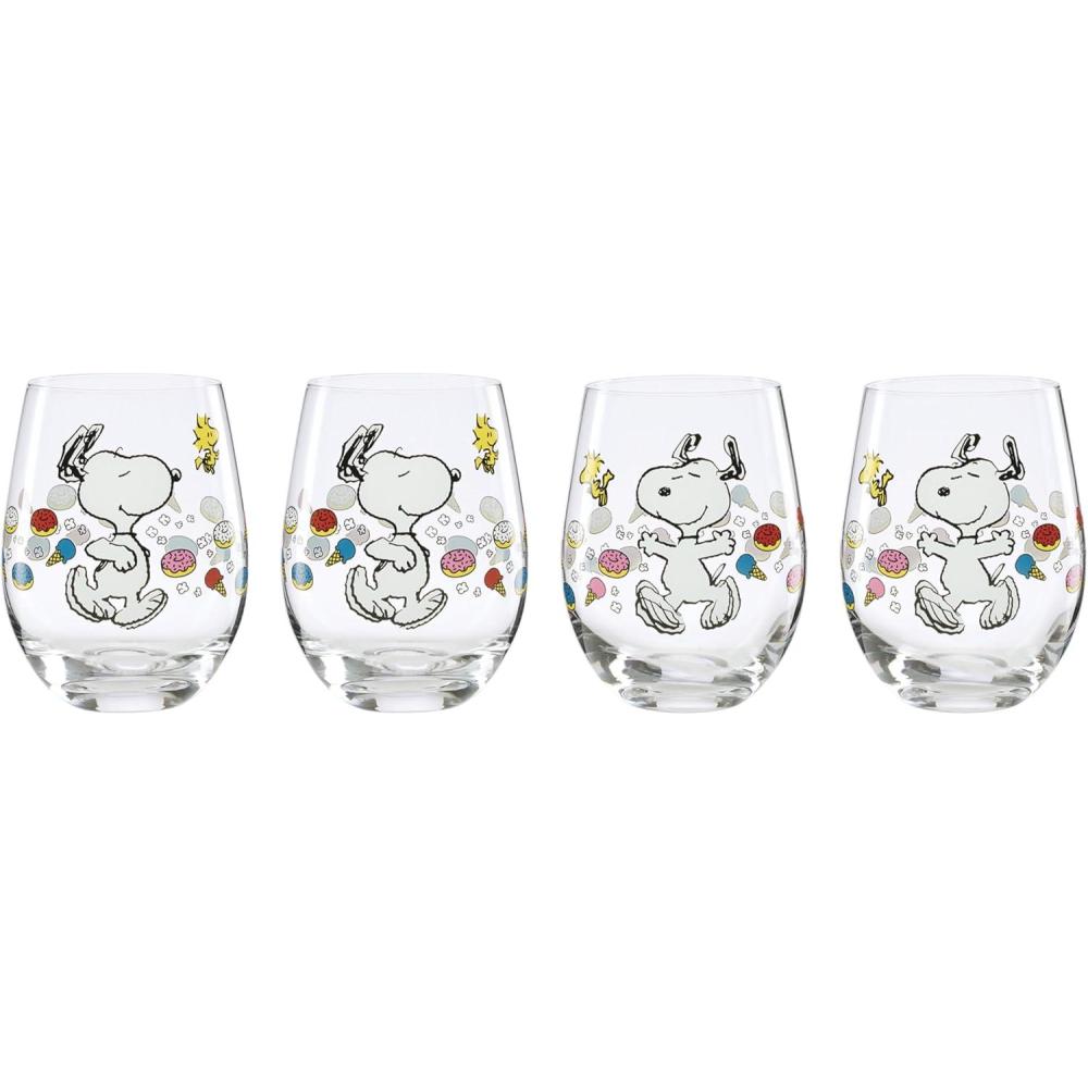 imageLenox 897681 Chef Snoopy Figural Utensil Crock 4Piece SetTumblers