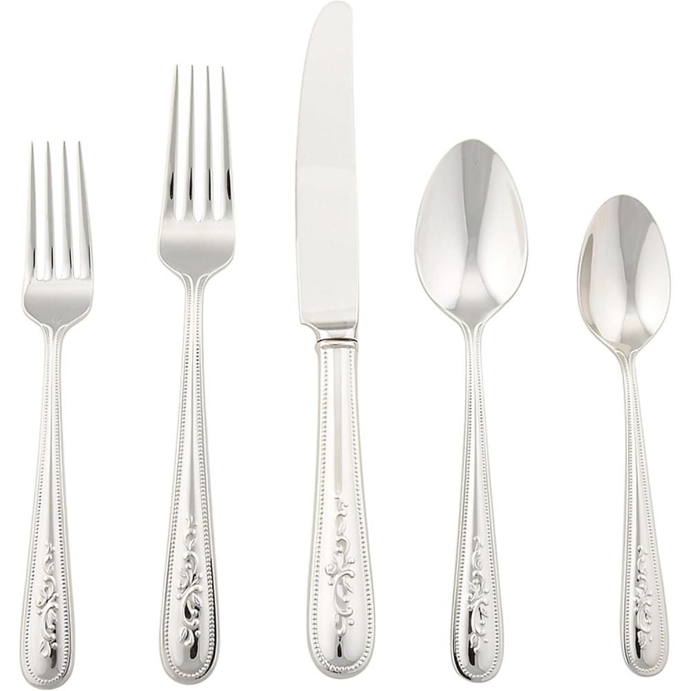 imageLenox Opal Innocence Flatware 5Piece Place Setting Silver5Piece Set
