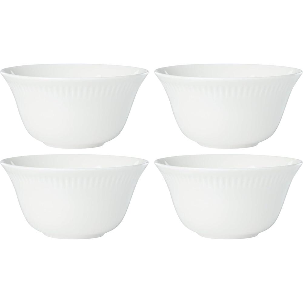imageLenox Profile Serving Bowl 10 WhiteSmall Bowls  Set of 4