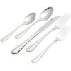 Gorham Melon Bud 5-Piece Stainless Steel Flatware Place Setting, Service for 1, Silver -(5-Piece  Stainless)